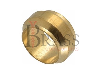 brass compression sleeves