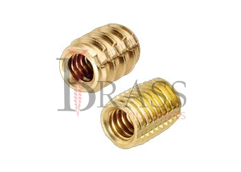 brass inserts for wood