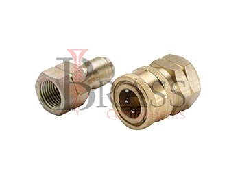 brass quick connector
