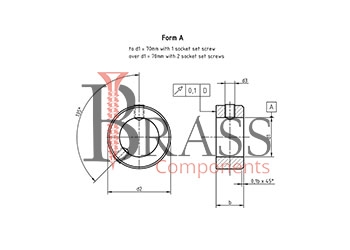 DIN 705 A Retaining Ring